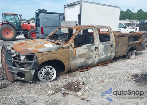 2013 Ford F-250 Xl из США, поврежденный, VIN 1FT7W2B63DEB13587